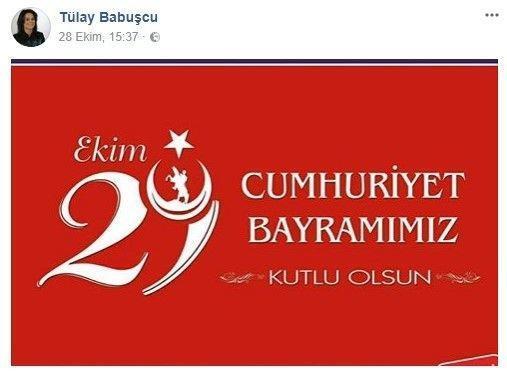 Cumhuriyete 90 yıllık reklam arası bitti diyen Tülay Babuşçudan Atatürk paylaşımı