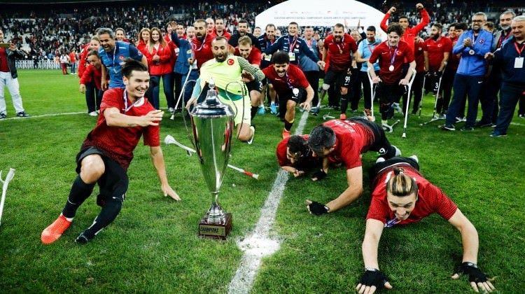 UEFAdan Türkiyeye ampute futbol övgüsü