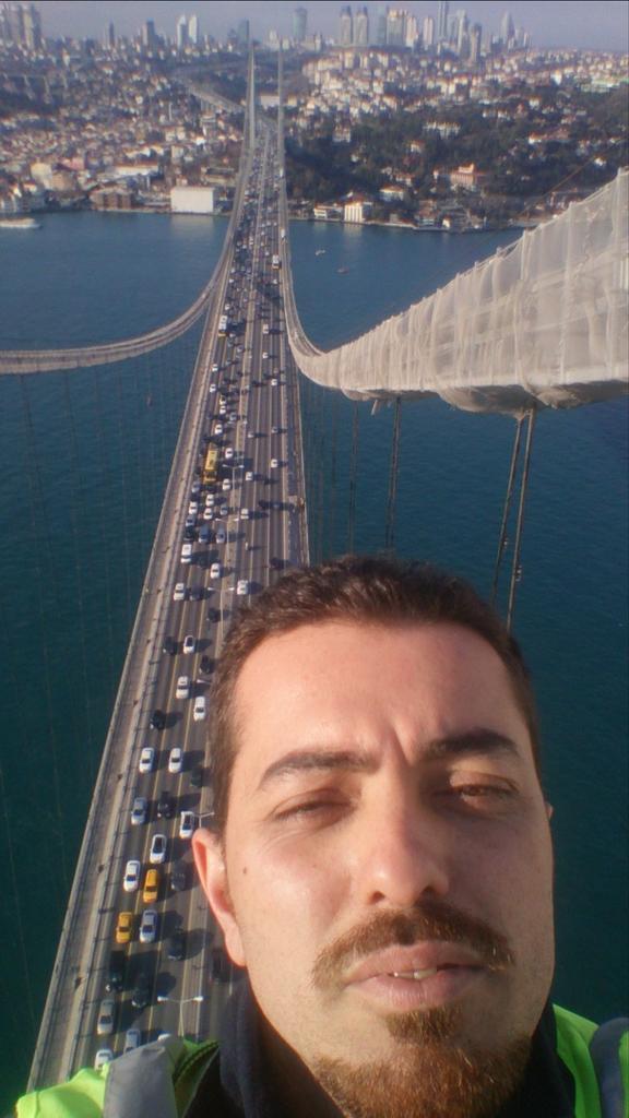 Boğaz Köprüsünde çılgın selfie
