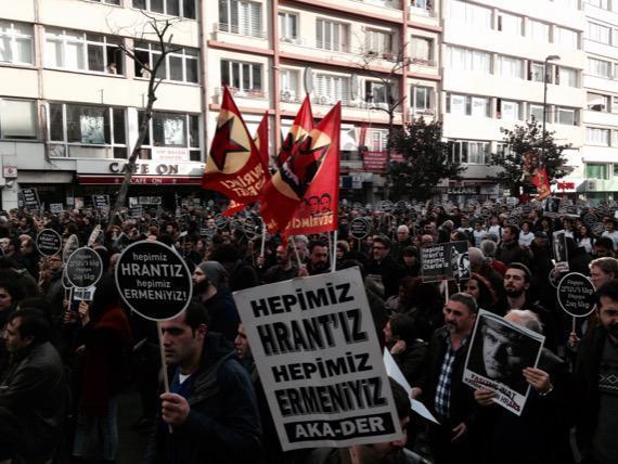 Hrant Dink ölümünün 8. yılında anıldı