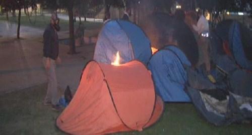 Gezi Parkında çadır yakan zabıtalar için karar
