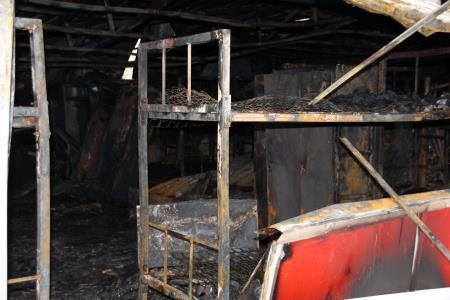Fabrika yatakhanesinde yangın: 3 ölü, 6 yaralı
