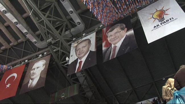 Erdoğan, sesiyle AK Parti Kongresinde