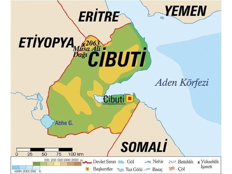 Cibuti nerede Cibutinin nüfusu kaç