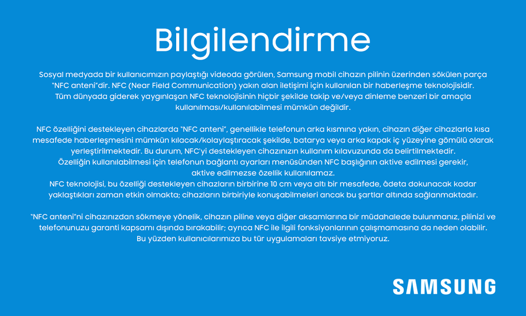 Samsungdan Gizli Dinleme İddiasına Resmi Açıklama