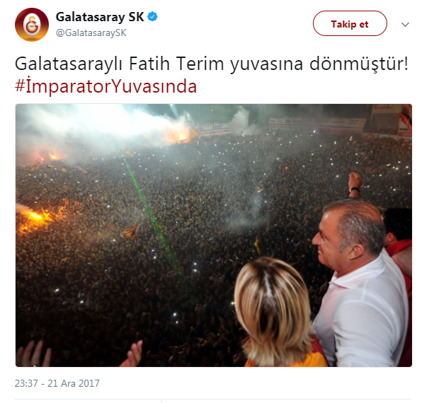 Fatih Terim resmen Galatasarayda İşte Fatih Terimin ilk sözleri