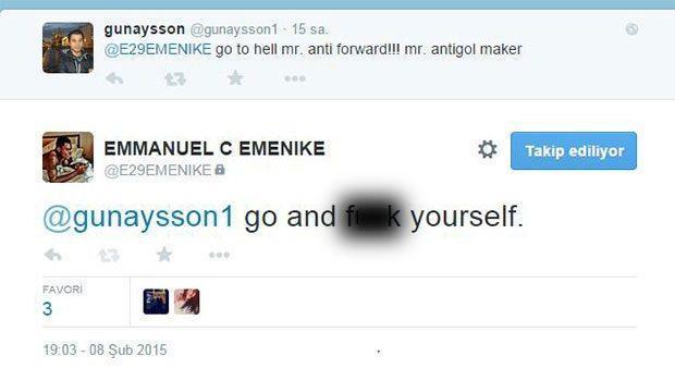 Emenike Twitter hesabını kapattı