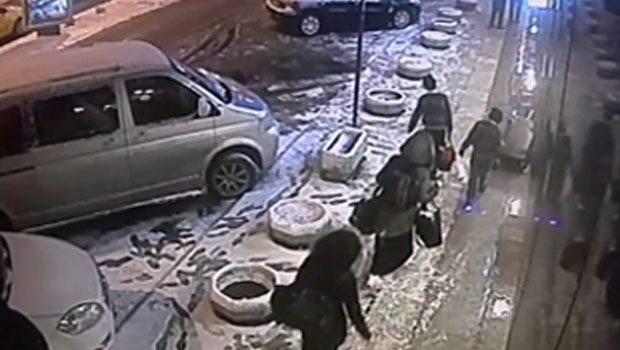 Londralı üç kızın İstanbulda görüntüleri ortaya çıktı