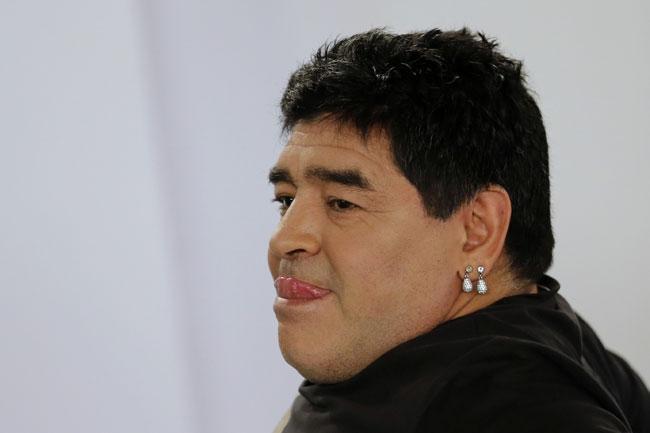 Maradonanın son hali şaşırttı