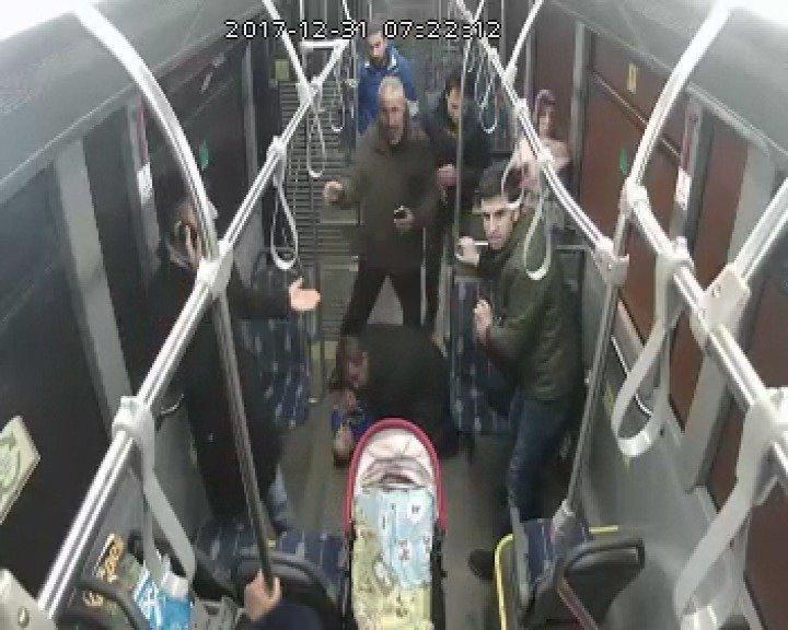 Otobüs şoförü 10 aylık bebeğin hayatını kurtardı