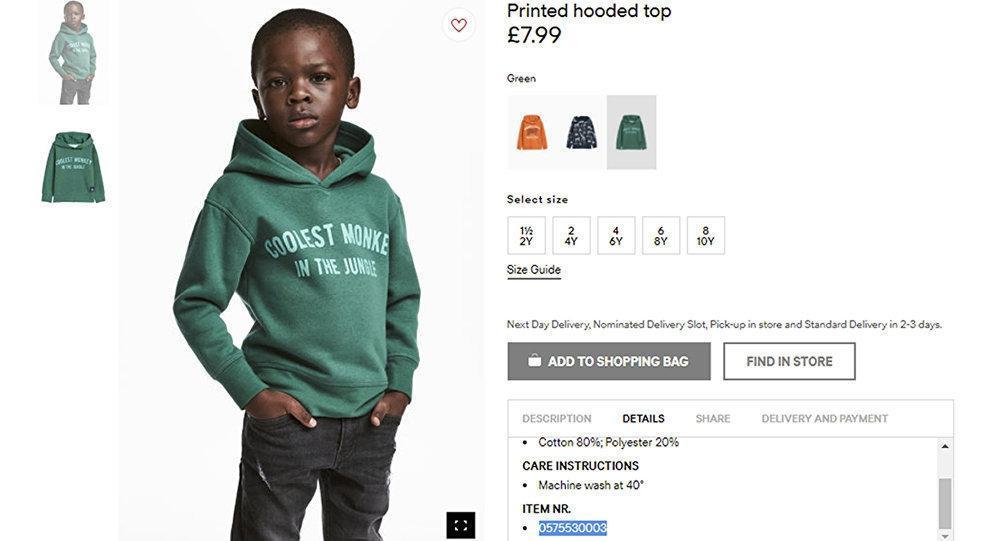 Irkçılıkla suçlanan giyim devi H&Mden geri adım
