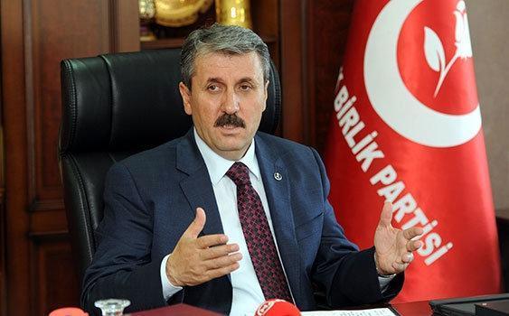 BBP lideri Mustafa Desticiden AK Parti-MHP ittifakına yorum