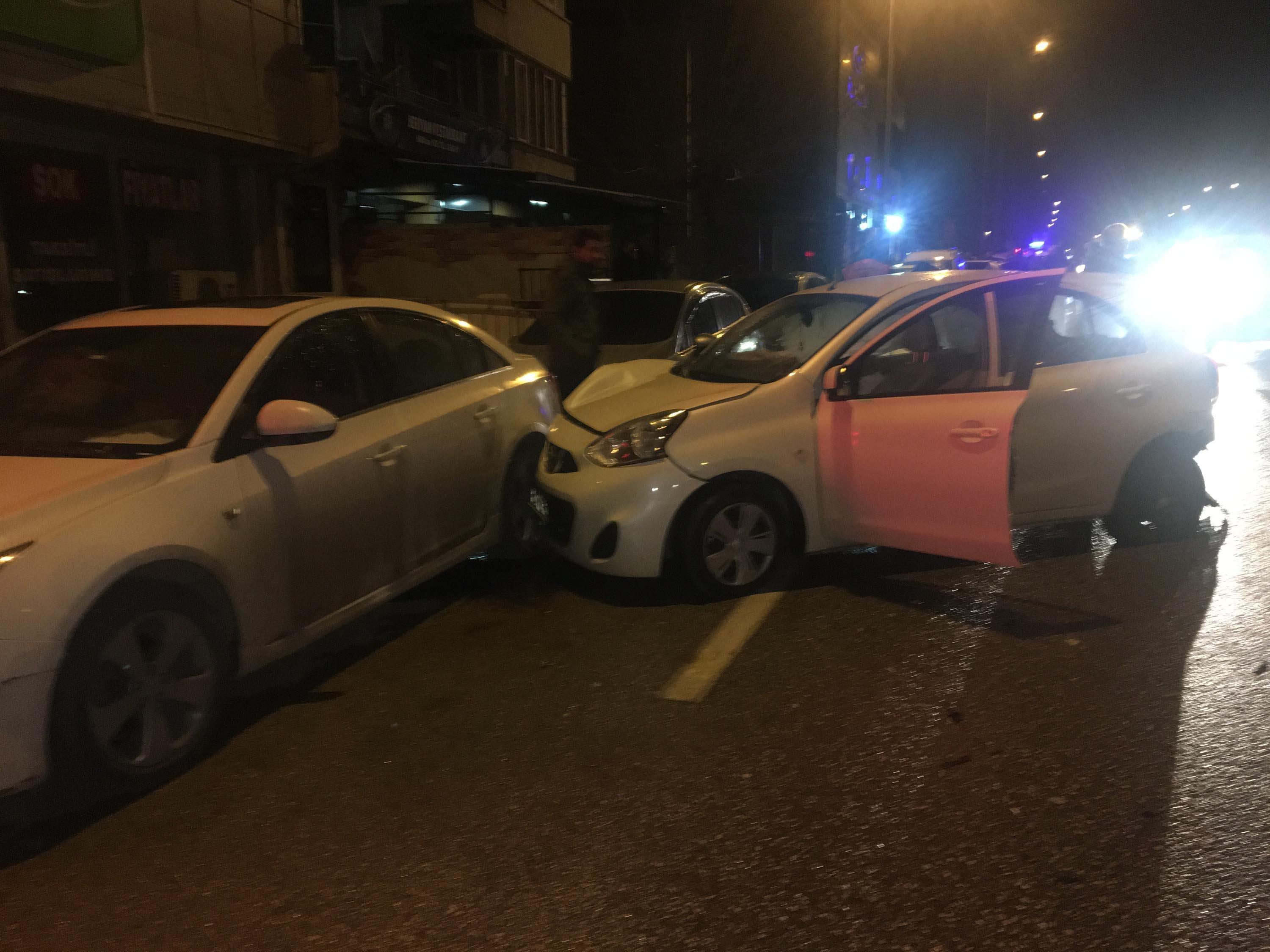 Bursada zincirleme kaza: 2 yaralı