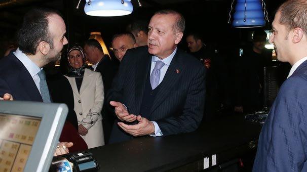Cumhurbaşkanı Erdoğan, söz verdiği çorbacıya gitti