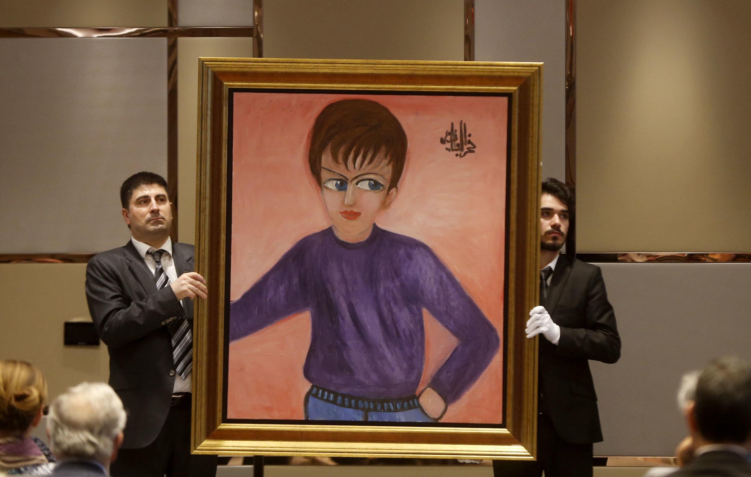 Burhan Doğançayın tablosu 850 bin liraya satıldı