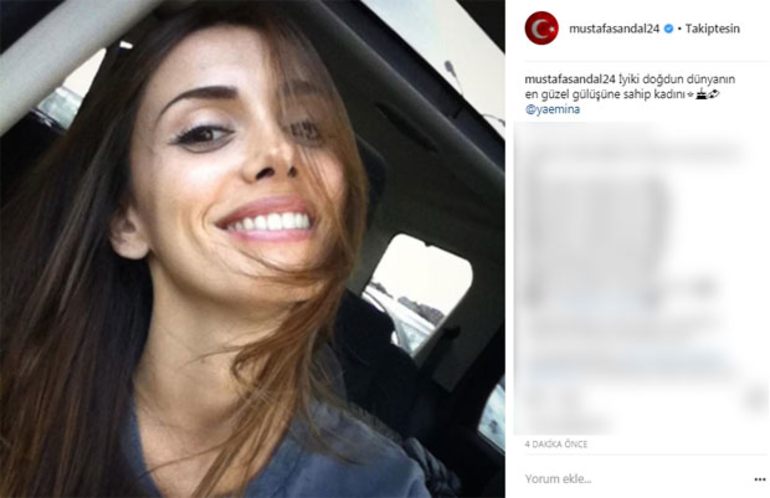 Mustafa Sandaldan Emina Sandala: Dünyanın en güzel gülüşüne sahip kadın