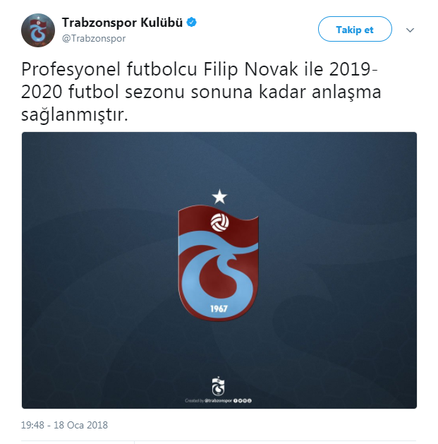 Trabzonspor Filip Novakı resmen açıkladı (Filip Novak kimdir)