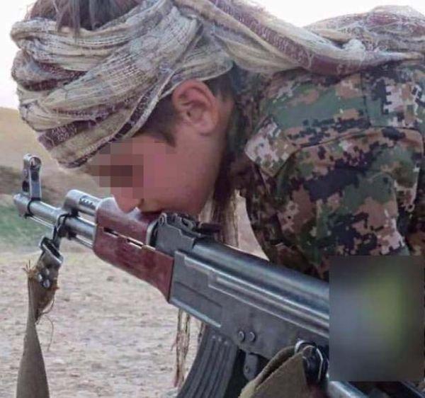 PKK/PYD-YPG terör örgütü çocuklara zorla silah veriyor