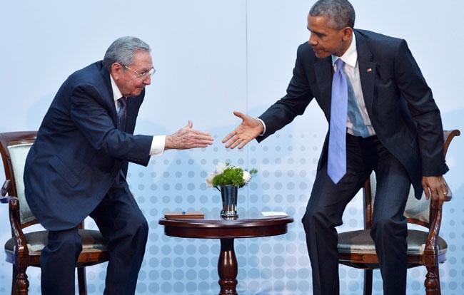 ABD-Küba arasında tarihî görüşme