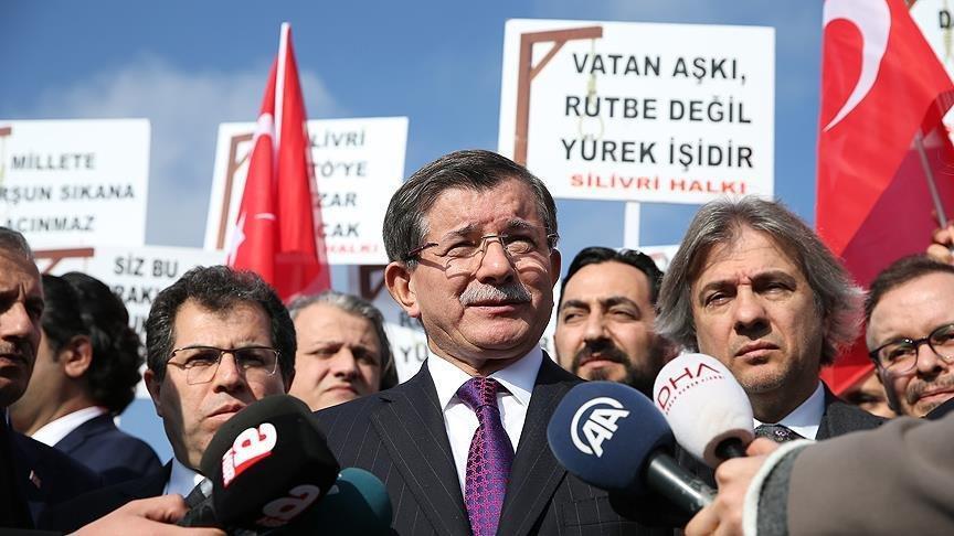 AK Parti Milletvekili Ahmet Davutoğlundan Silivri çıkışı açıklama