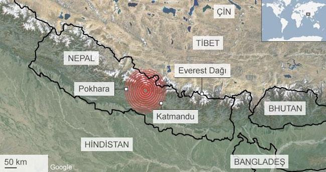 Nepaldeki deprem 20 atom bombası gücündeymiş