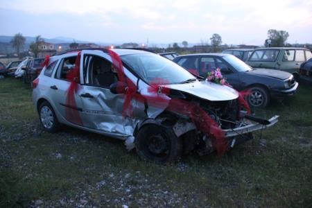 Gelin arabası kaza yaptı: 7 yaralı