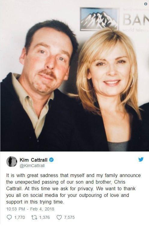 Sex and the City dizisinin yıldızı Kim Cattrallın kayıp kardeşi ölü bulundu