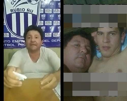Kulüp başkanıyla futbolcusunun ilişkisi ortaya çıktı Yatak fotoğrafları basına sızdırıldı