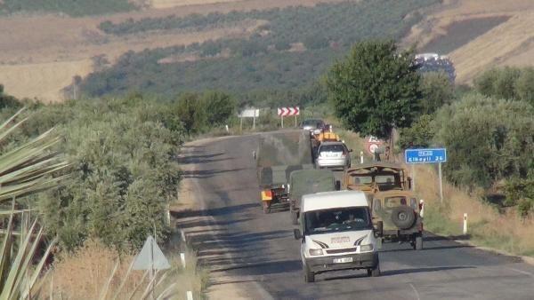 Ankaradan Suriye sınırına top ve füze bataryaları sevk edildi