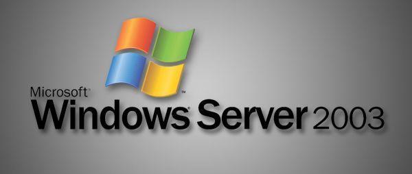 Güle güle Windows Server 2003