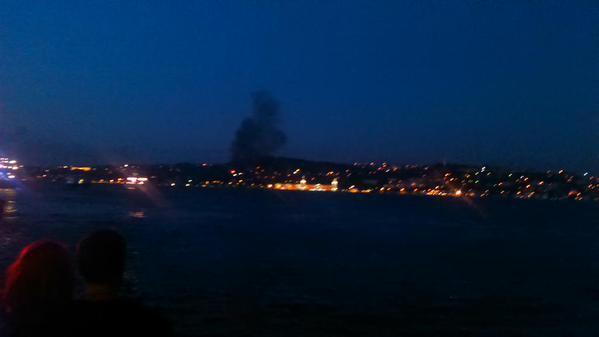 İstanbul Kulelide yangın