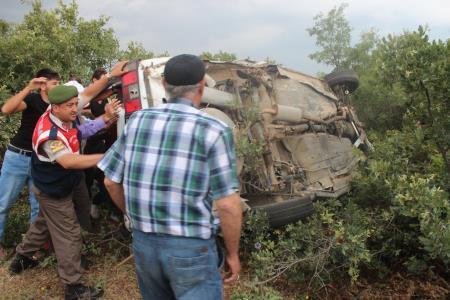 Konyada trafik kazası: 1 ölü, 6 yaralı