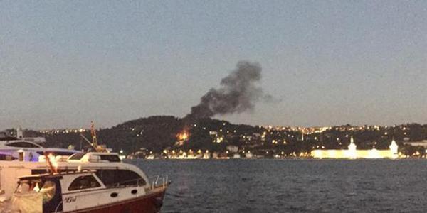 İstanbul Kulelide yangın