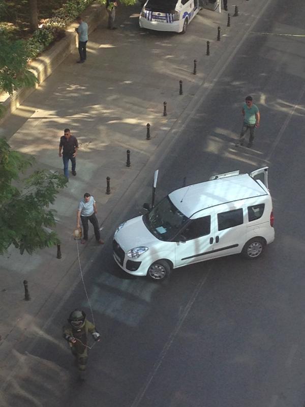 Gezi Parkında bomba paniği