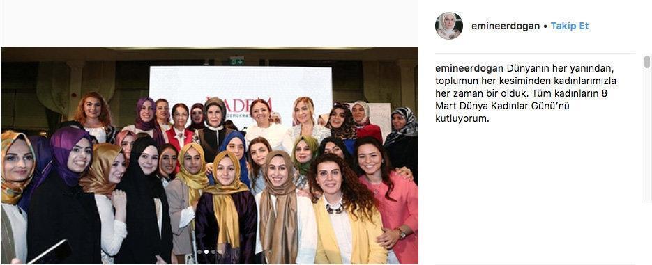 Emine Erdoğan’dan ilk Instagram paylaşımı