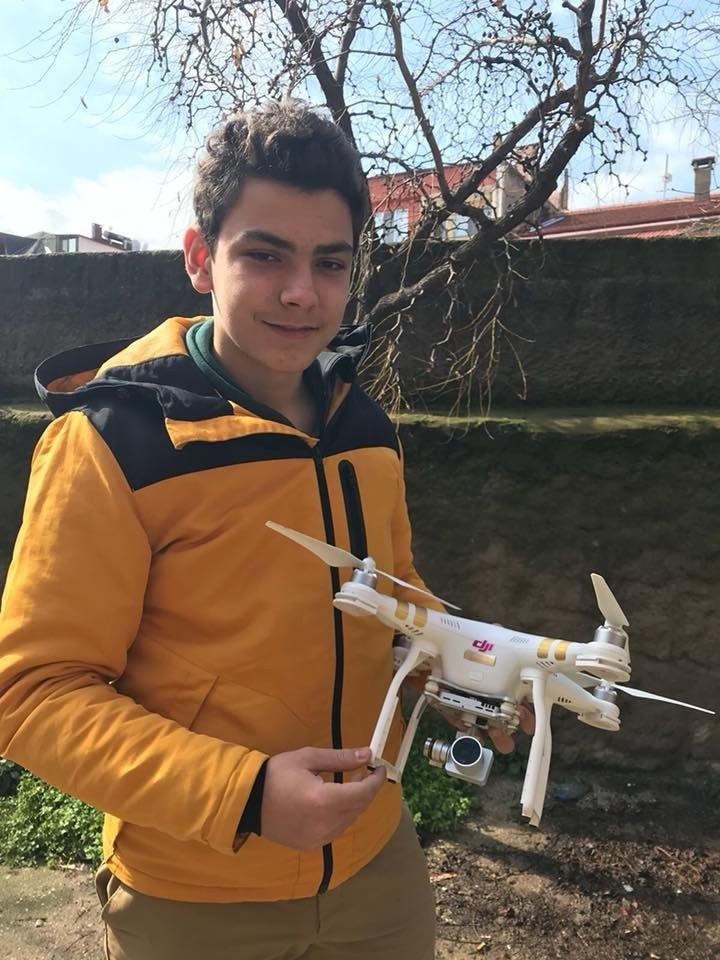 Türkiyenin en genç İHA pilotu oldu
