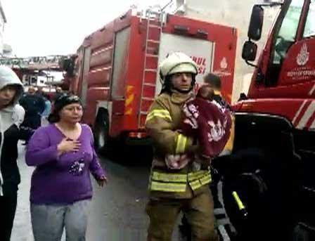 Son dakika İstanbul Fatihte doğalgaz patlaması: 1i bebek, 4 yaralı