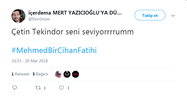 Mehmed Bir Cihan Fatihi dünyada hashtag oldu Sosyal medyayı salladı