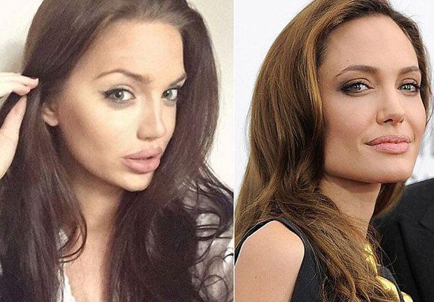 Chelsea Marr, Angelina Jolieye ikizi kadar benziyor