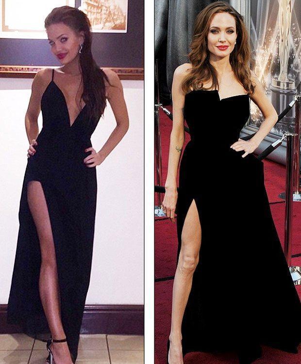 Chelsea Marr, Angelina Jolieye ikizi kadar benziyor