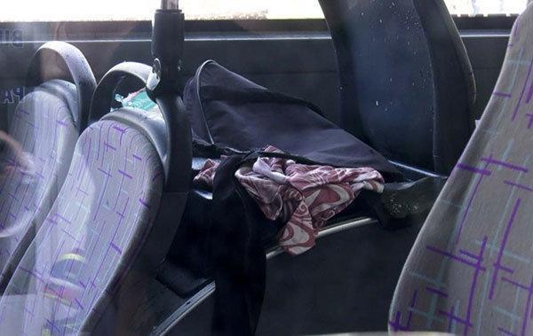 Çanakkalede halk otobüsünde valiz paniği