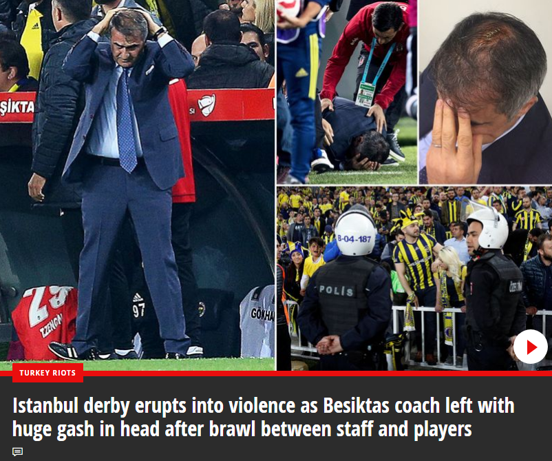 Fenerbahçe-Beşiktaş derbisi Avrupa basınına yansıdı