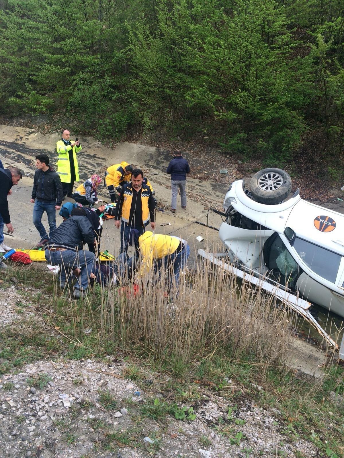 Sinopta trafik kazası: 2 yaralı