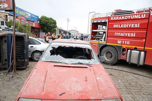Iğdırda sanayi sitesinde patlama: 4 ölü, 14 yaralı