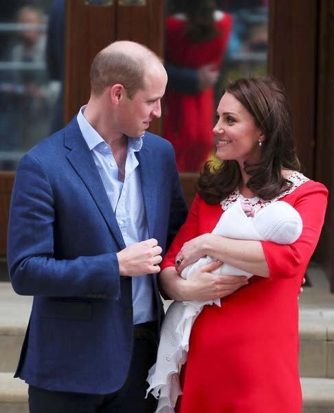 İngiltere Prensi William ile eşi Kate’in üçüncü çocuğu dünyaya geldi