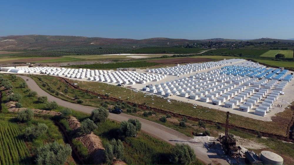 Türkiye Doğu Gutalı mültecileri için Suriyede çadır kamplar kuruyor