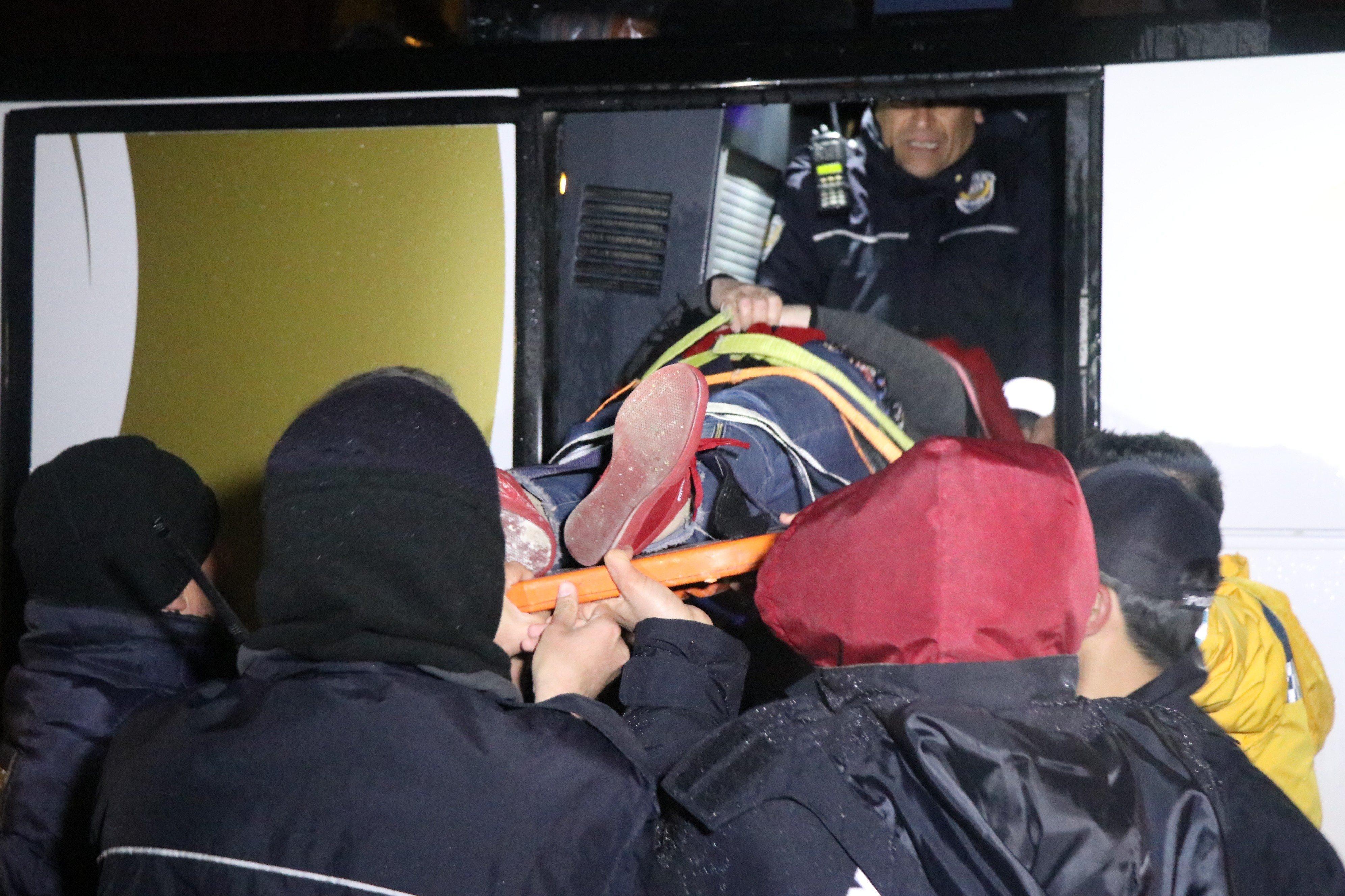 Konyada yolcu otobüsü şarampole indi: 18 yaralı