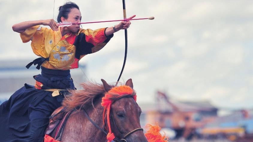 Dünyaca ünlü Japon Atlı Okçuları Etnospor Kültür Festivali için İstanbula geliyor