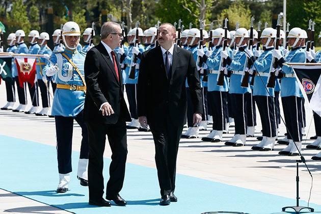 Azerbaycan Cumhurbaşkanı İlham Aliyev Türkiyede