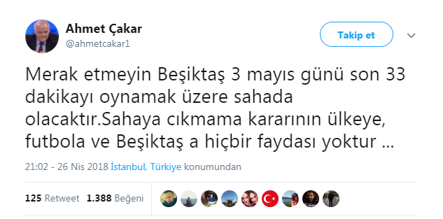 Ahmet Çakardan çok konuşulacak Beşiktaş yorumu
